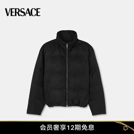 【新年礼物】VERSACE/范思哲  男士Barocco Silhouette羽绒夹克图片